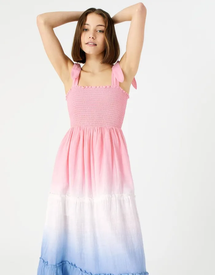 Accessorize Bandeau Ombre Maxi Dress Multi Brightsmulti Women Dresses