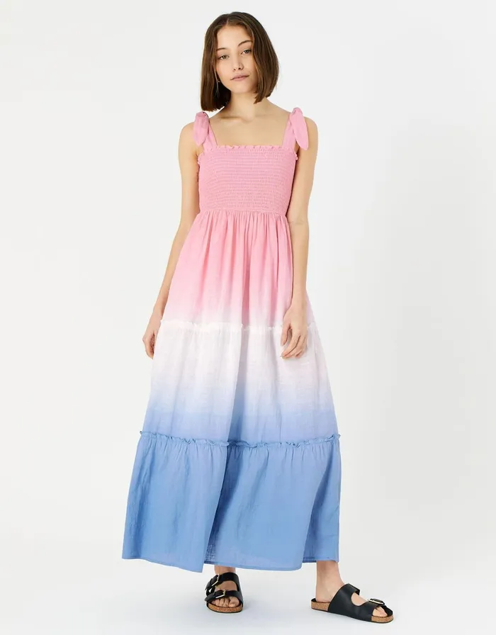 Accessorize Bandeau Ombre Maxi Dress Multi Brightsmulti Women Dresses