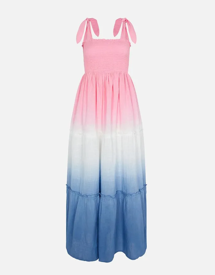 Accessorize Bandeau Ombre Maxi Dress Multi Brightsmulti Women Dresses