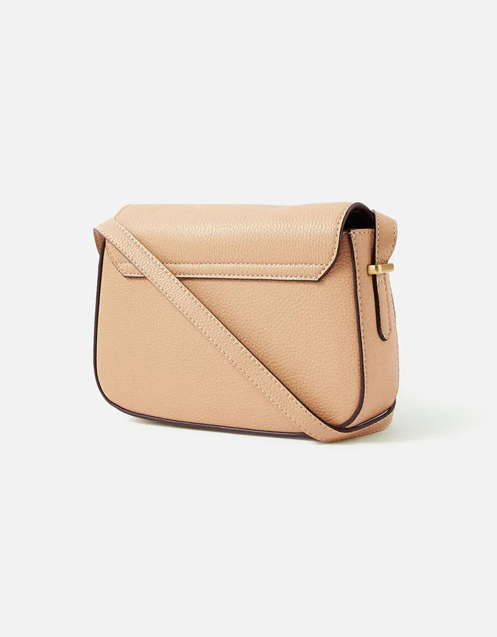 Accessorize Britney Bee CrossBody Bag Camel Camel Women Vegan Bags Backpacks and Purses