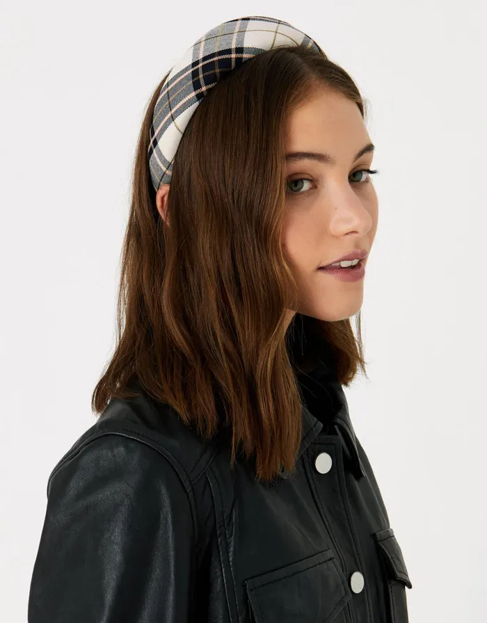 Accessorize Check Print Headband Women Headbands