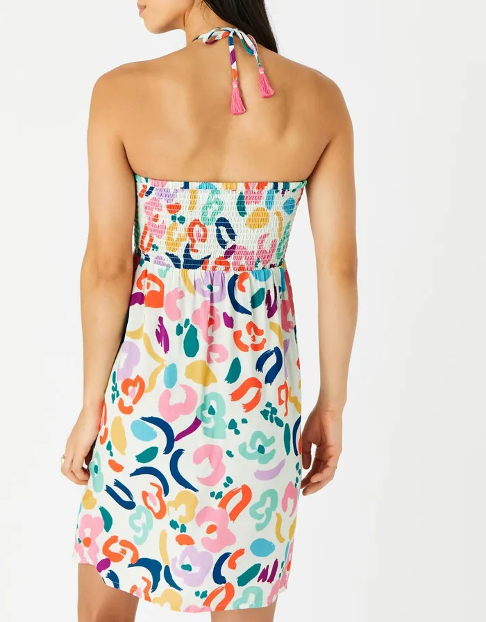 Accessorize Colour Splash Bandeau Dress Multi Brightsmulti Women Dresses