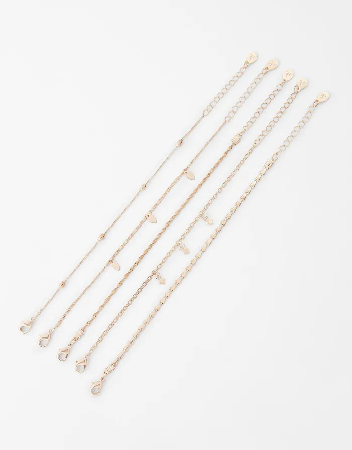 Accessorize Delicate Chain Bracelet Multipack Women Bracelets
