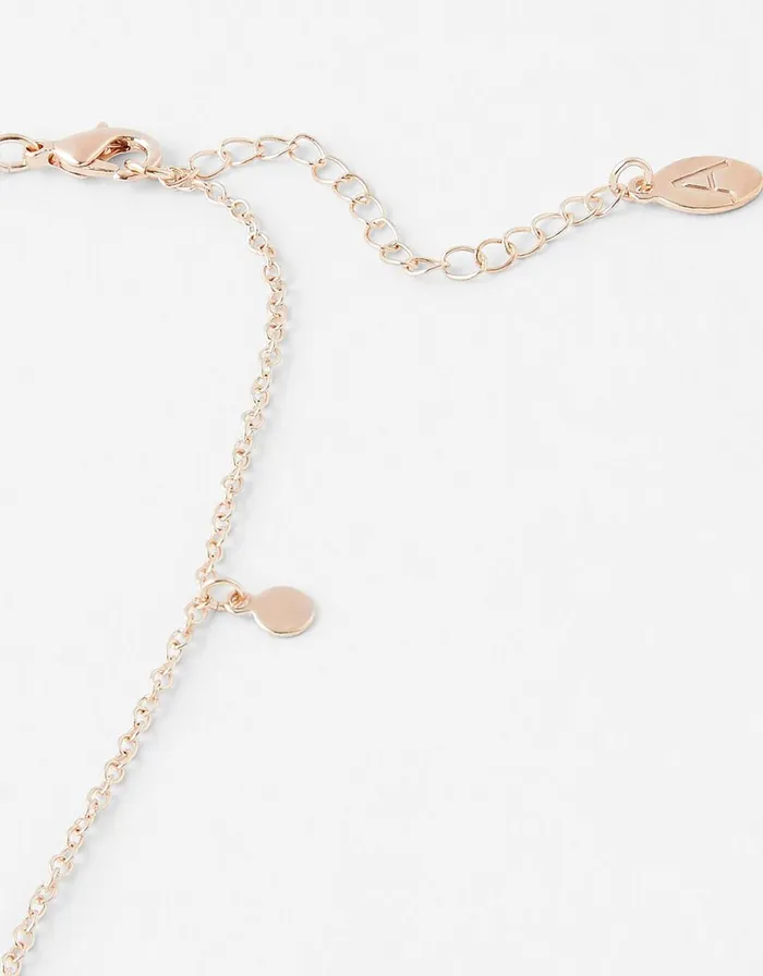 Accessorize Discy Chain Pendant Necklace Women Necklaces