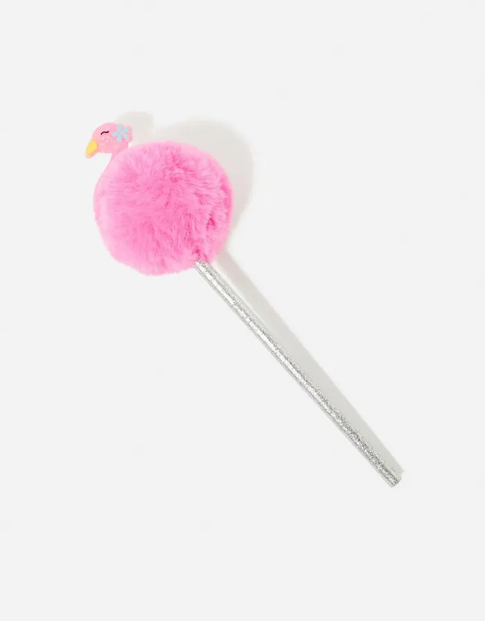 Accessorize Flamingo PomPom Pencil GirlsWomen Stationery