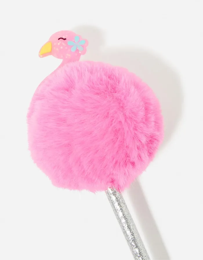 Accessorize Flamingo PomPom Pencil GirlsWomen Stationery