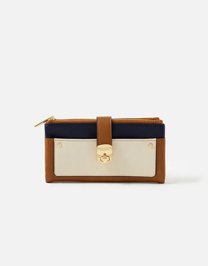 Accessorize Freya Twist Lock Purse Women Vegan Bags Backpacks and Purses