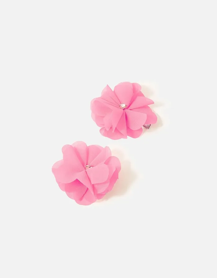 Accessorize Girls Corsage Salon Clip Twinset Girls Hair Accessories