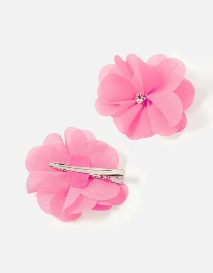 Accessorize Girls Corsage Salon Clip Twinset Girls Hair Accessories