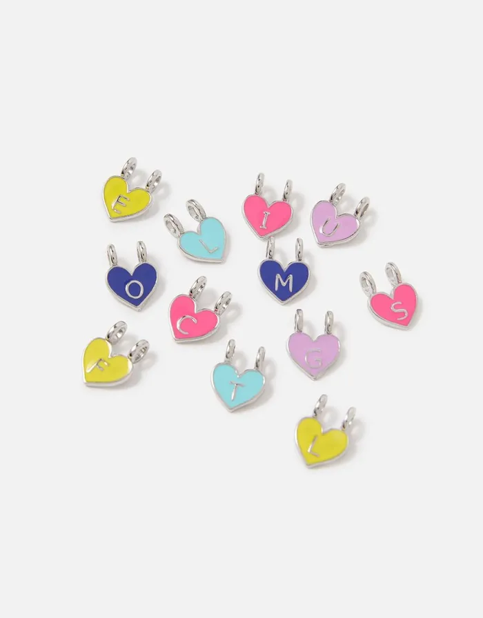 Accessorize Girls MakeYourOwn Heart Necklace Girls Jewellery