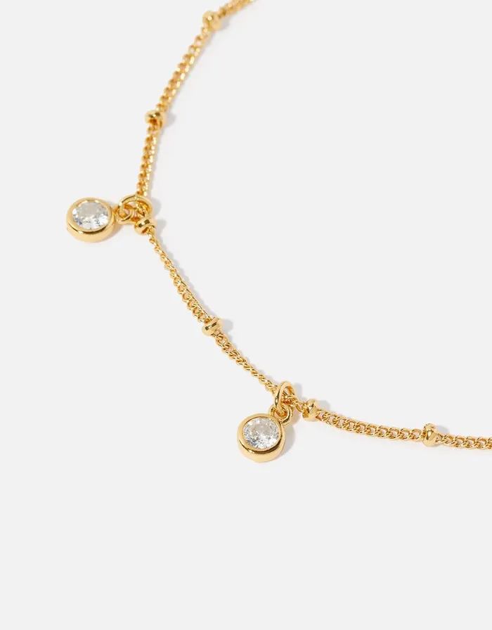 Accessorize GoldPlated Droplet Bracelet Women Bracelets