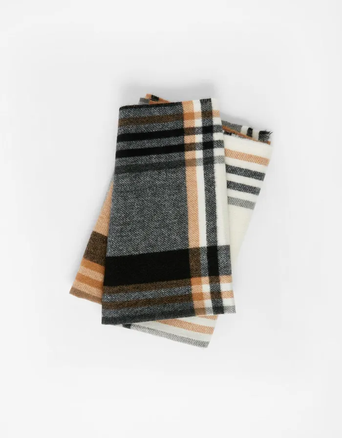 Accessorize London Check Blanket Scarf Women Scarves