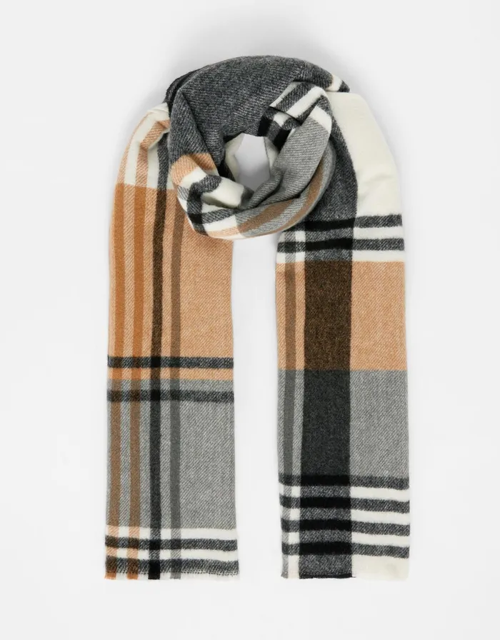 Accessorize London Check Blanket Scarf Women Scarves