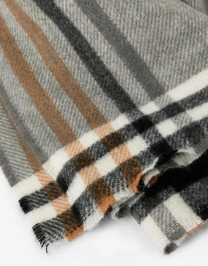 Accessorize London Check Blanket Scarf Women Scarves