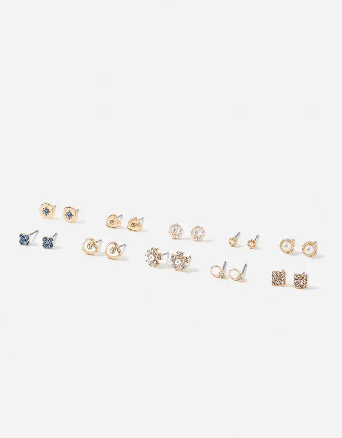 Accessorize Mixed Stud Multipack Women Earrings