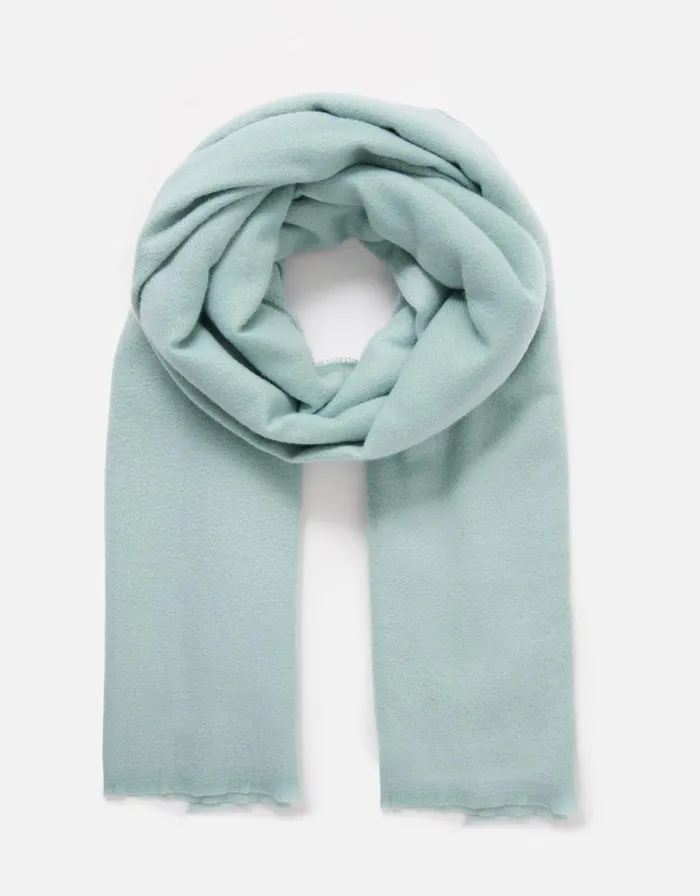 Accessorize New Wells Blanket Scarf Duck Egg Duck Egg Women Scarves