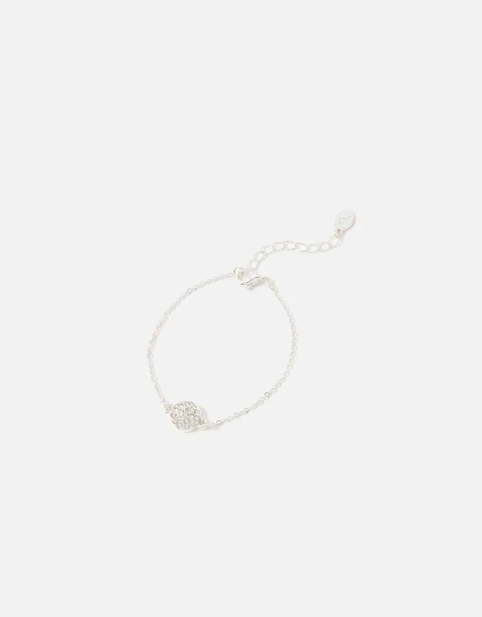 Accessorize Pave Circle Bracelet Women Bracelets