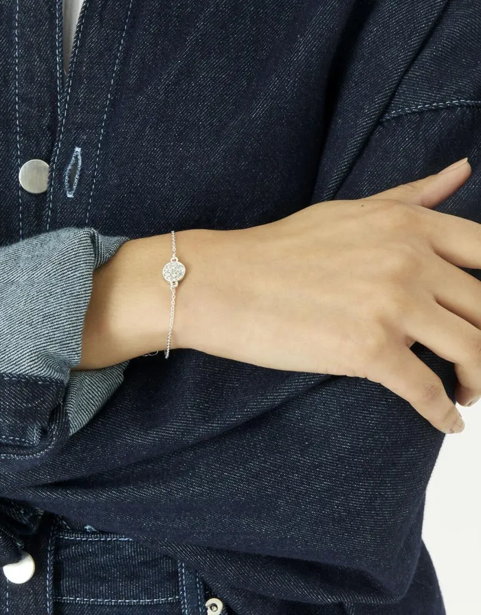 Accessorize Pave Circle Bracelet Women Bracelets