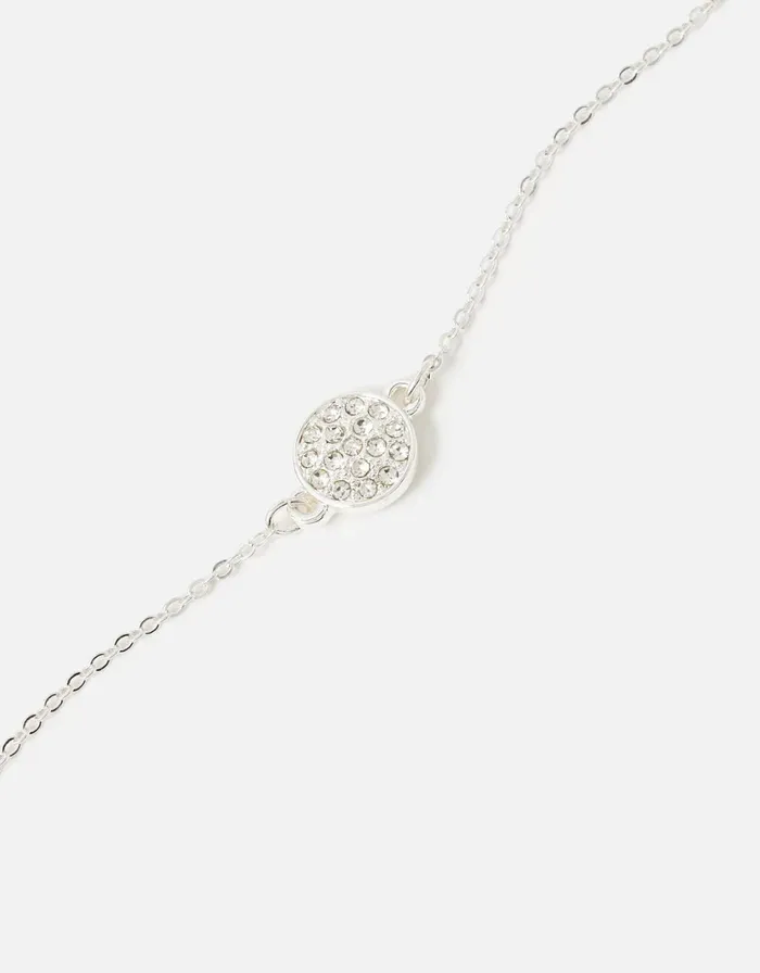 Accessorize Pave Circle Bracelet Women Bracelets
