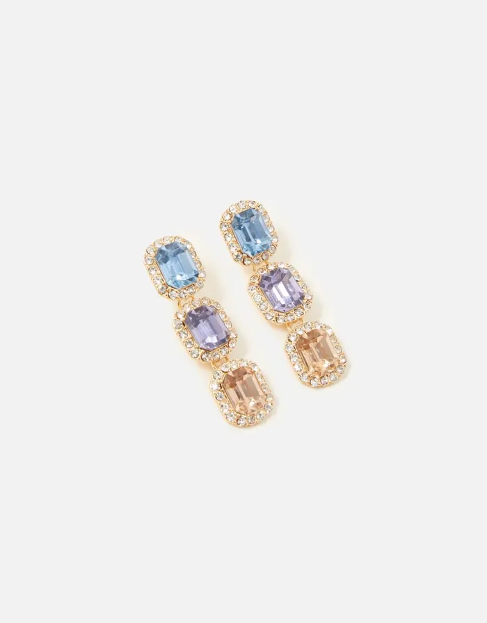 Accessorize Pave Halo Statement Earrings Women Earrings