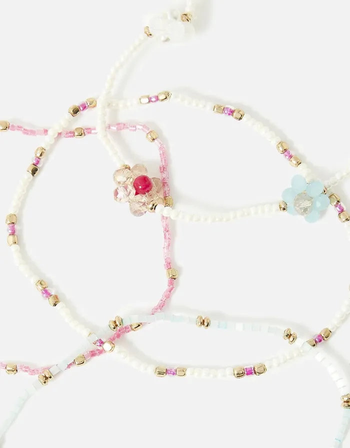 Accessorize Romantic Ramble Beaded Bracelet Set Women Bracelets