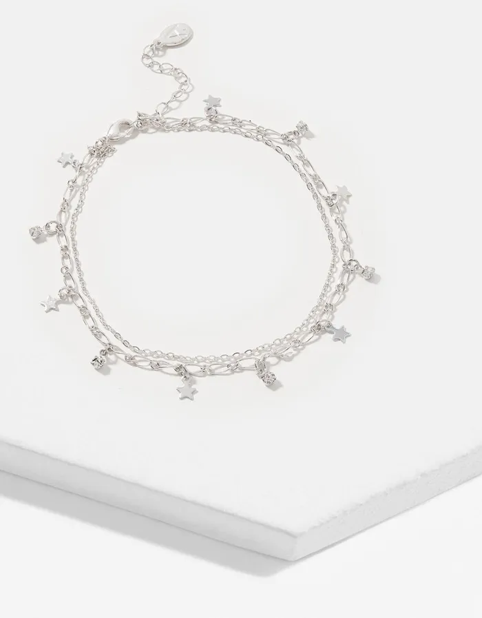 Accessorize Star And Crystal Anklet Women Anklets
