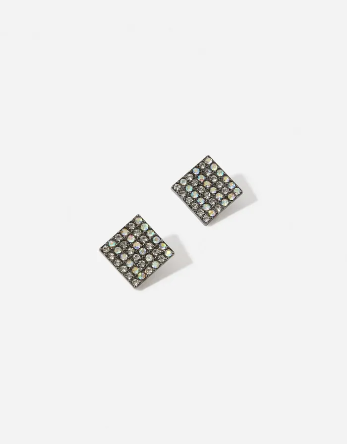 Accessorize Statement Square Stud Earrings Women Earrings