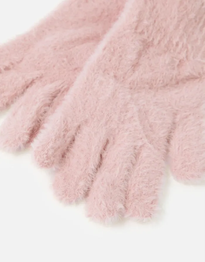 Accessorize Stretch Fluffy Glove Twinset Women Gloves