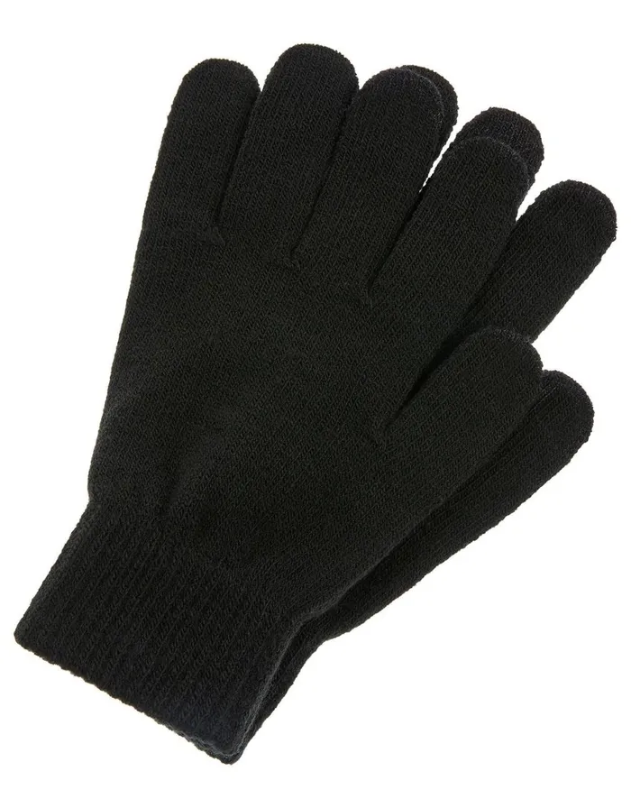 Accessorize SuperStretchy Touchscreen Gloves Black Women Gloves