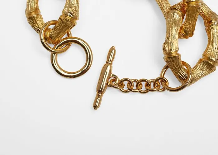 Adam Lippes Bracelets Bamboo Link Bracelet Gold 8211 Women