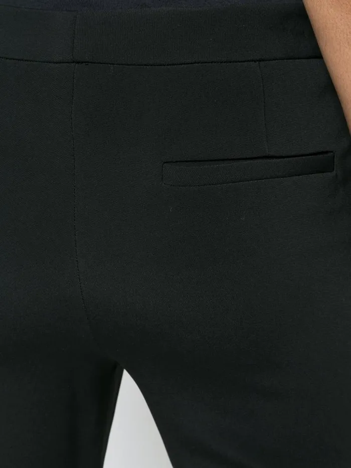Adam Lippes Pants Cigarette Pant In Stretch Cady Black 8211 Women