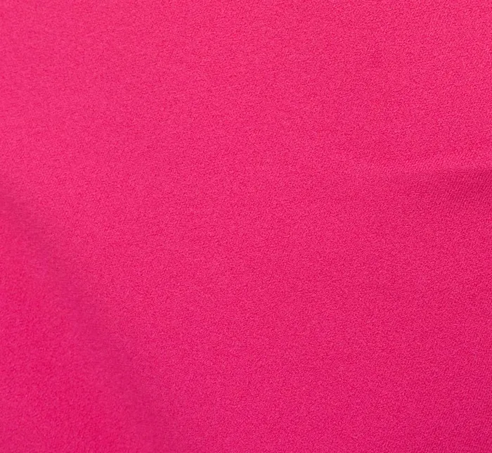 Adrianna Papell Day Dresses Knit Crepe Sleeveless Midi Dress With Asymmetrical Neckline In Electric Pink 8211 Women