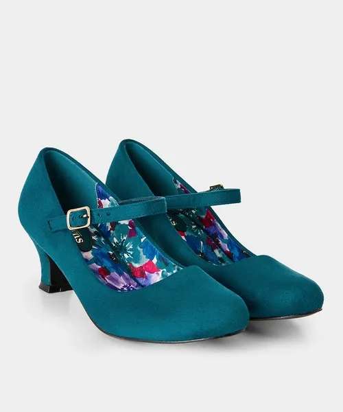 Apparel A Little Secret Mary Janes Teal Shoes Sandals and Boots Joebrowns