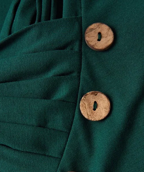 Apparel All New Button Jersey Tunic Forest Green Tops Tunics and Blouses Joebrowns Apparel All New Button Jersey Tunic Forest Green Tops Tunics and Blouses Joebrowns