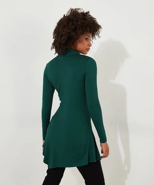 Apparel All New Button Jersey Tunic Forest Green Tops Tunics and Blouses Joebrowns Apparel All New Button Jersey Tunic Forest Green Tops Tunics and Blouses Joebrowns