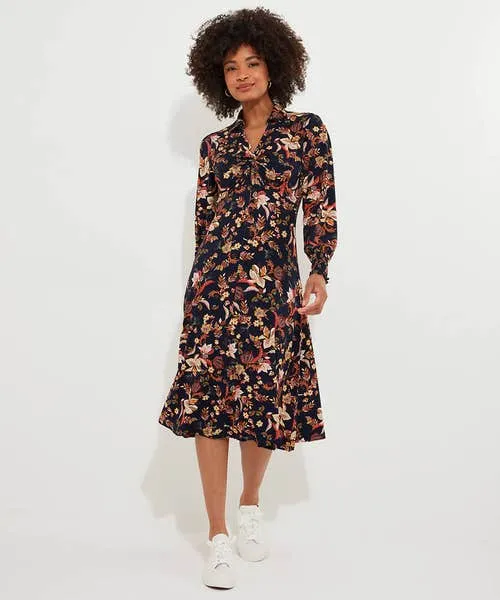Apparel Dresses Joebrowns Autumn Days Jersey Dress Navy