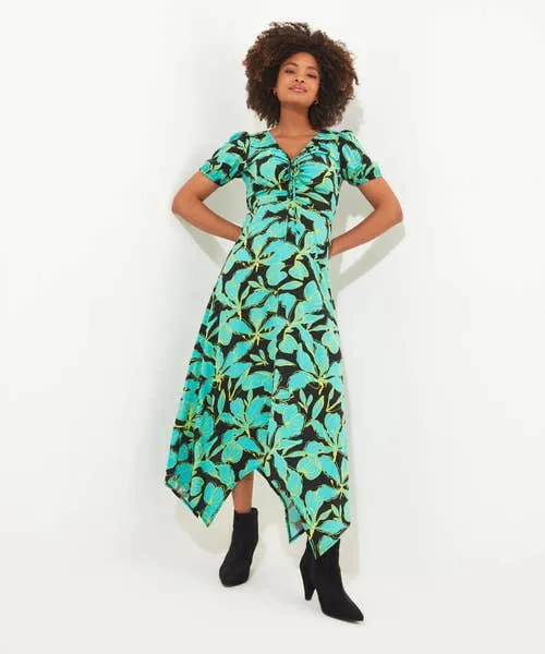 Apparel Eden Print Dress Green Dresses Joebrowns
