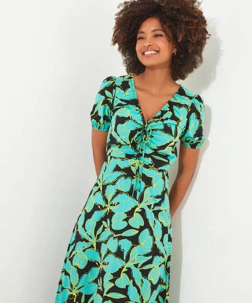 Apparel Eden Print Dress Green Dresses Joebrowns Apparel Eden Print Dress Green Dresses Joebrowns