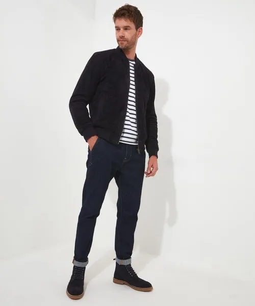 Apparel Exquisite Premium Suede Bomber Navy Coats and Jackets Joebrowns Apparel Exquisite Premium Suede Bomber Navy Coats and Jackets Joebrowns