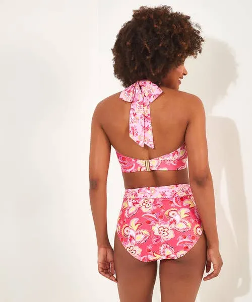 Apparel Joebrowns Malibu Beach Bikini Top Pink Multi Swimwear