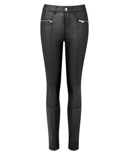 Apparel Joebrowns Rock Chick Leather Look Trousers Black Jeans and Trousers Apparel Joebrowns Rock Chick Leather Look Trousers Black Jeans and Trousers