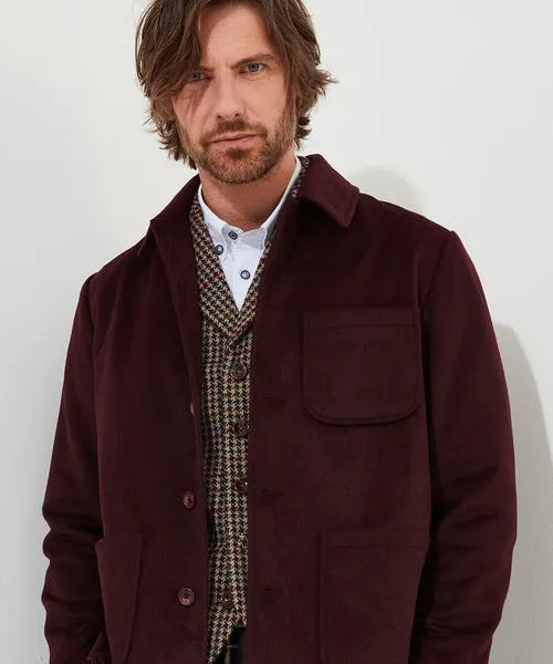 Apparel Layering Essentials Joebrowns In Style Jacket Burgundy