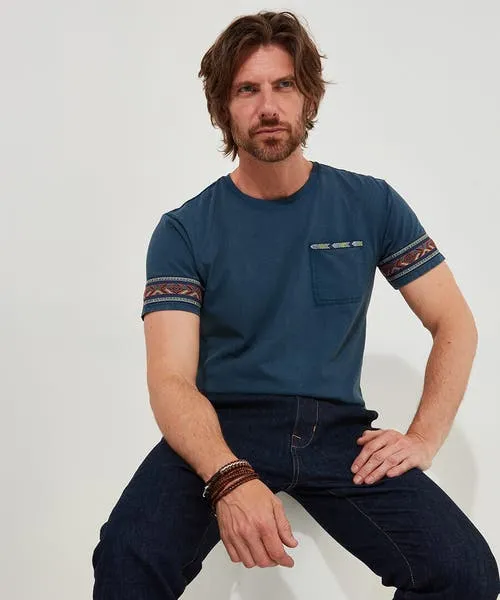 Apparel TShirts and Tops Joebrowns Casually Customised Tee Blue