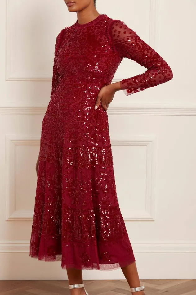 Aurora Ballerina Dress Red Women Needle and Thread Dresses