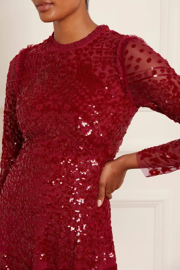 Aurora Ballerina Dress Red Women Needle and Thread Dresses