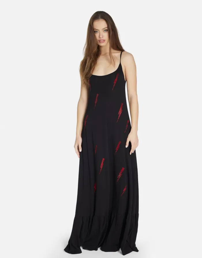Beatrix Punk Leopard Black Women039s Lauren Moshi Dresses