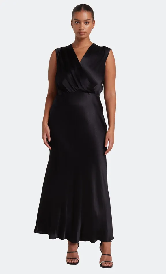 Bec Bridge Bridesmaid Dresses Women MOON DANCE MAXI DRESS 8211 BLACK