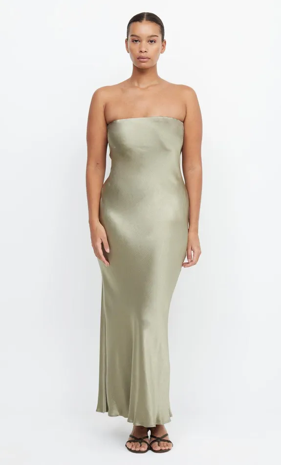 Bec Bridge Bridesmaid Dresses Women MOON DANCE STRAPLESS DRESS 8211 SAGE