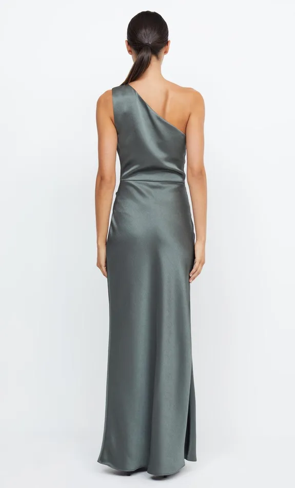 Bec Bridge Bridesmaid Dresses Women THE DREAMER ASYM DRESS 8211 DARK WILLOW