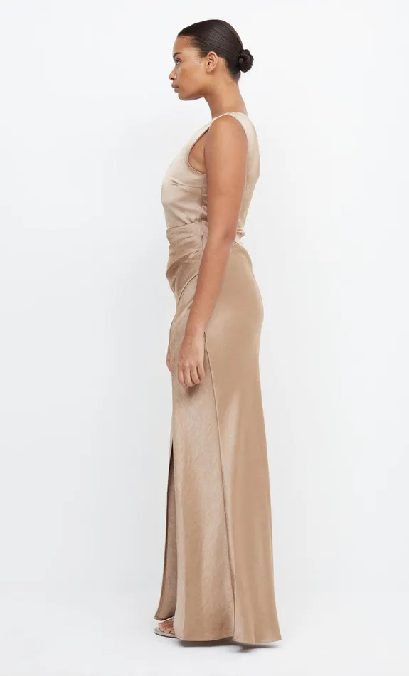 Bec Bridge Bridesmaid Dresses Women THE DREAMER ASYM DRESS 8211 GOLDEN